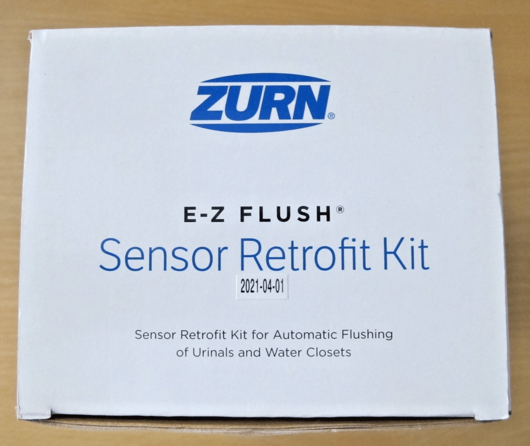 ZURN E - Z FLUSH Sensor Retrofit Kit (ZERK - CPM) Automatic Flushing New Open Box - MagsTag