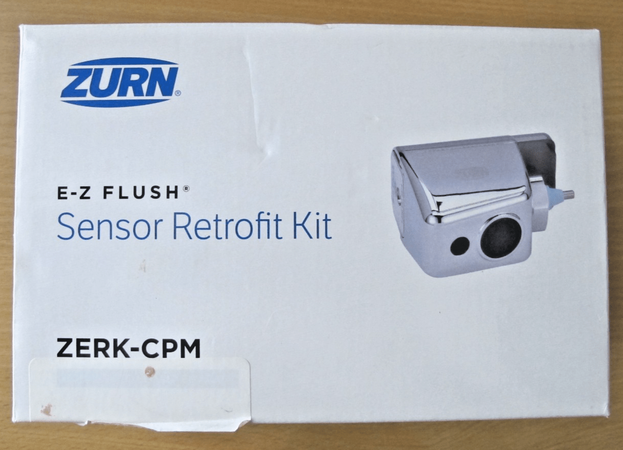ZURN E - Z FLUSH Sensor Retrofit Kit (ZERK - CPM) Automatic Flushing New Open Box - MagsTag