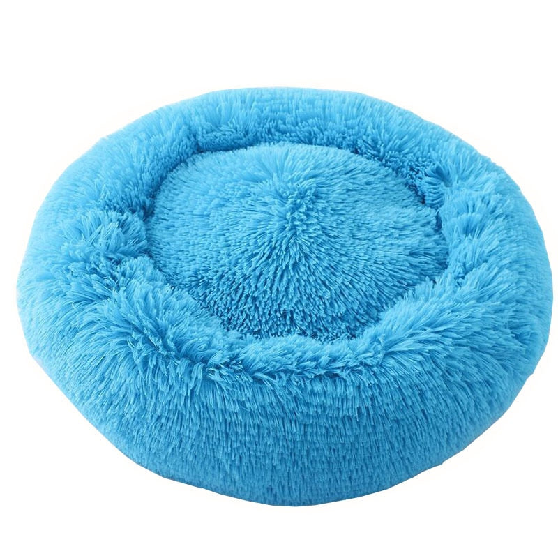 Dog Long Plush Dounts Bed