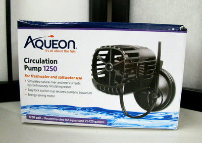 Aqueon Freshwater & Saltwater Circulation Aquarium Pump 1250 GPH