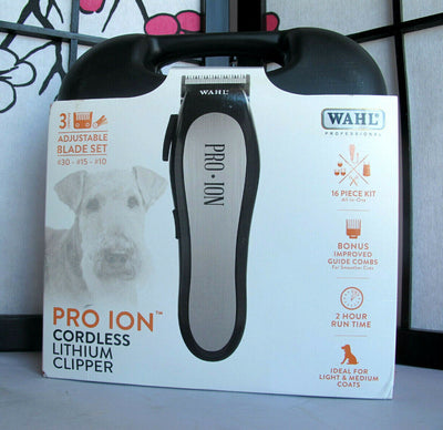 Wahl Pro Ion Lithium Rechargeable Animal Clipper Kit