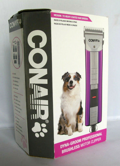 Conair Dyna Groom Professional Brushless Motor Single Speed Pet Clipper PS96TP