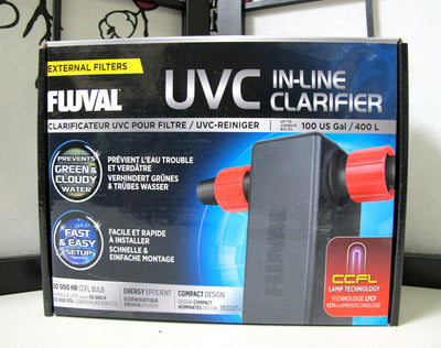 Fluval UVC In-Line Clarifier Up To 100 GAL