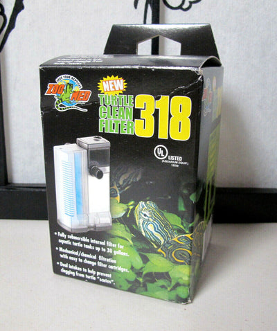 Zoo Med Turtle Clean 318 Submersible Filter Up To 30 Gallons