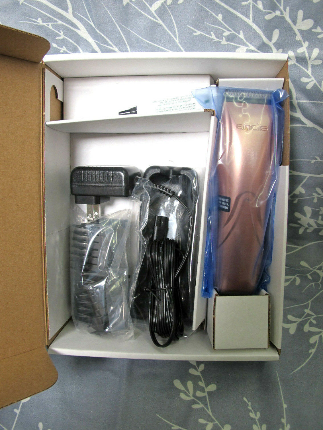 Andis Pulse Li 5 Cord/Cordless Pet Clipper 73535 Rose Gold