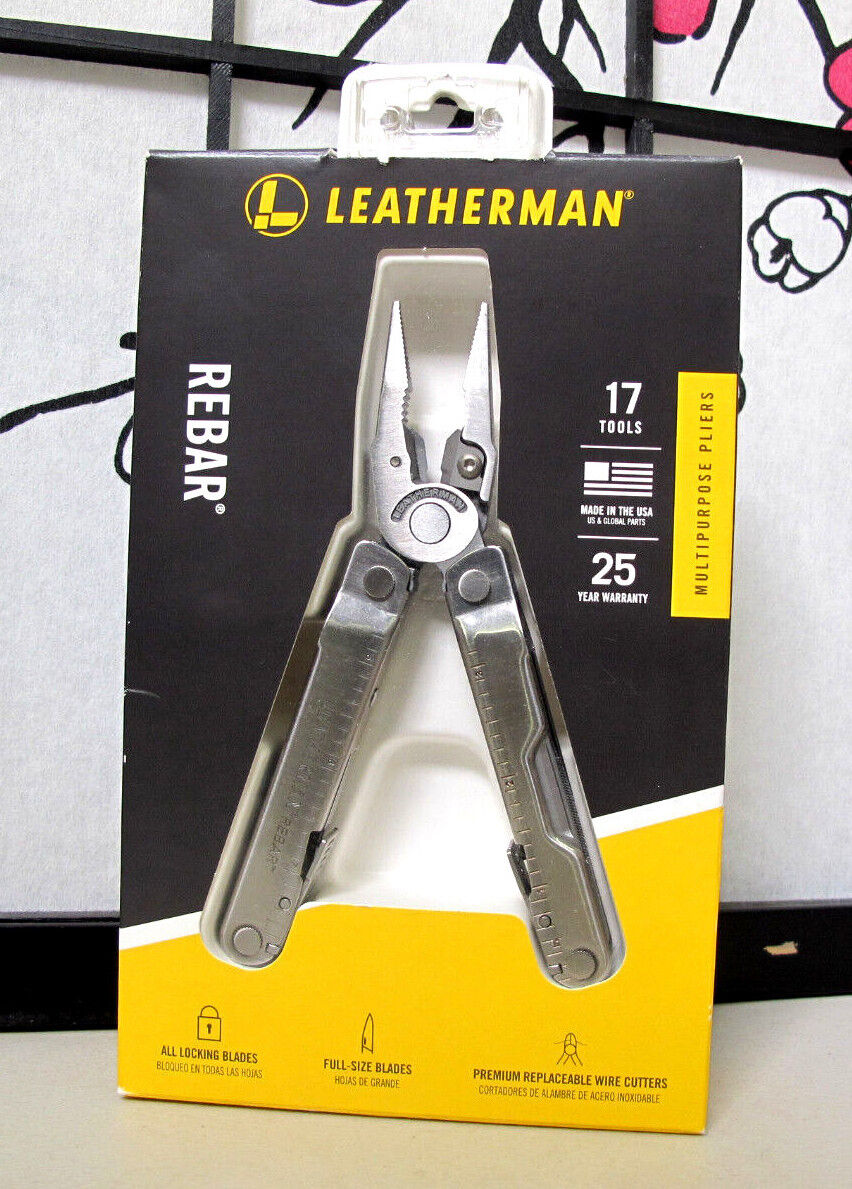 Leatherman Rebar 17-In-1 Stainless Steel Multi-Tool 831547