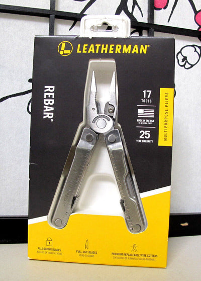 Leatherman Rebar 17-In-1 Stainless Steel Multi-Tool 831547