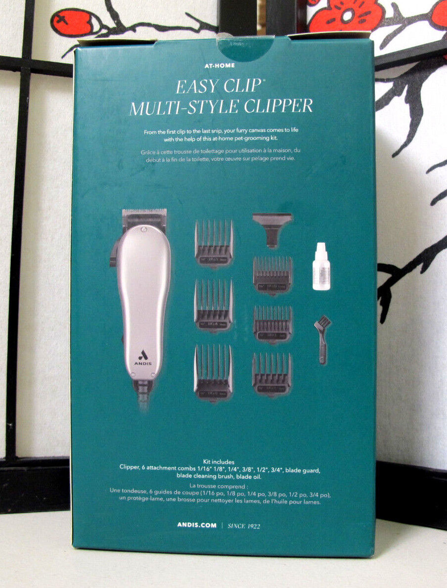 Andis Easy Clip Multi-Style Adjustable Blade 10-Piece Kit