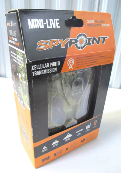 Spypoint Mini Live Cellular Trail Camera 8MP