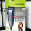 Andis EasyClip Ultra 10 Piece Adjustable Blade Clipper Kit 60165