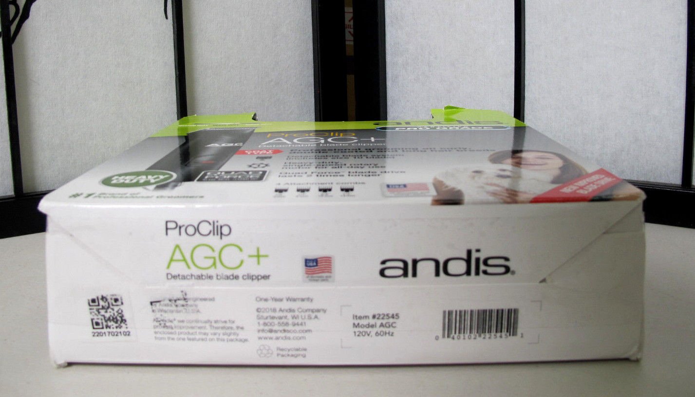 Andis ProClip AGC 1 - Speed Detachable Blade Clipper Kit 22545 Free Blade 30 - MagsTag