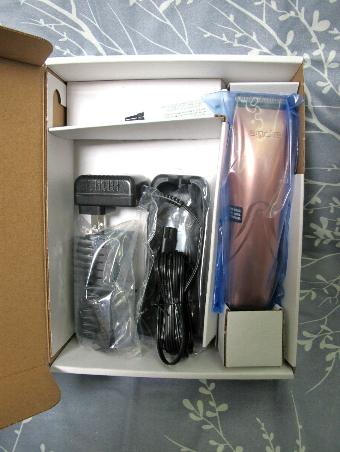 Andis Pulse Li 5 Cord/Cordless Pet Clipper 73535 Rose Gold - MagsTag
