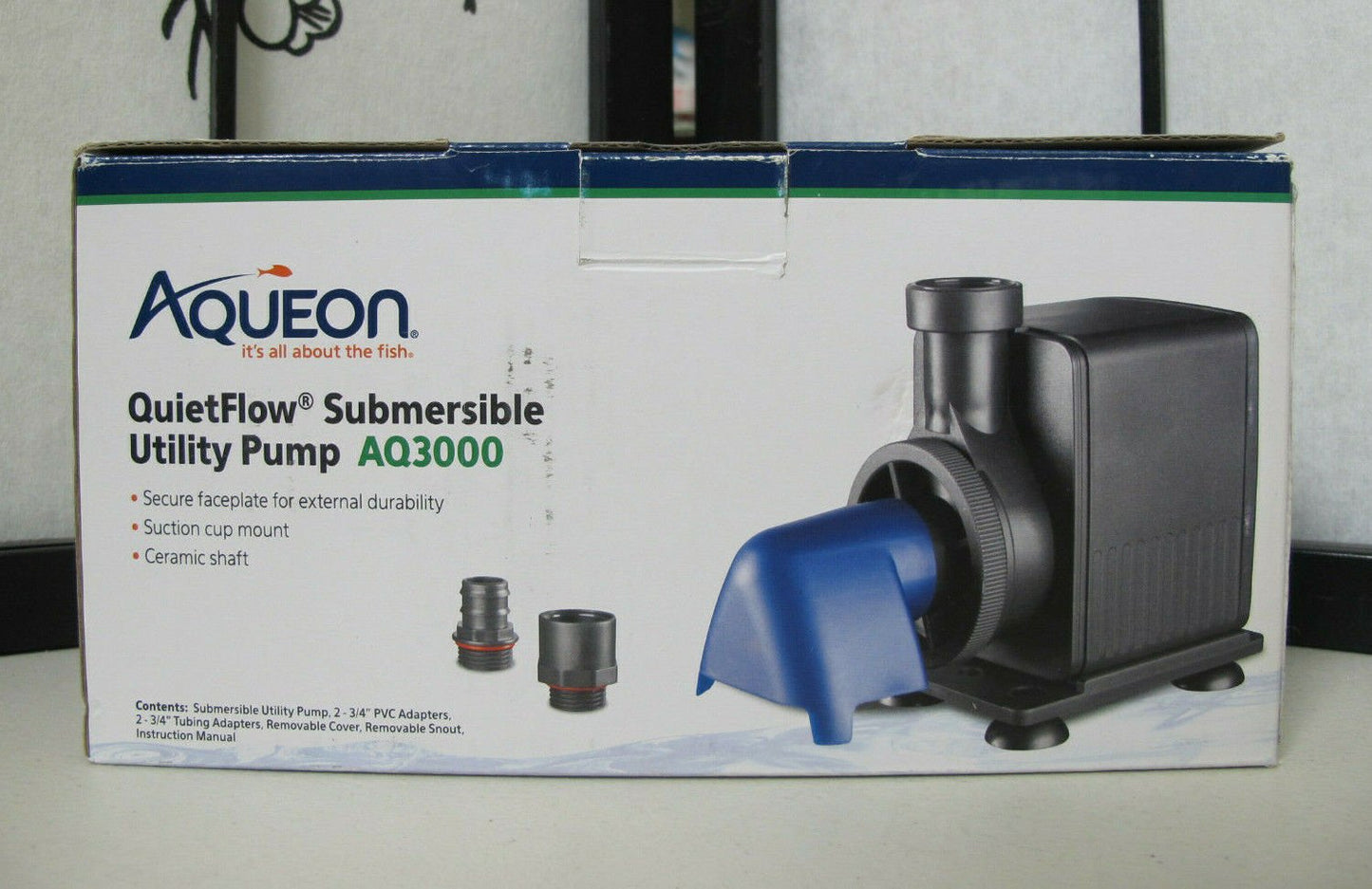 Aqueon QuietFlow Submersible Utility Pump AQ3000 - MagsTag