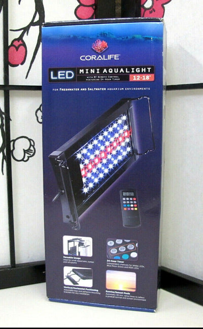 Coralife Seascape Mini LED Aqualight 12" - 18" L - MagsTag