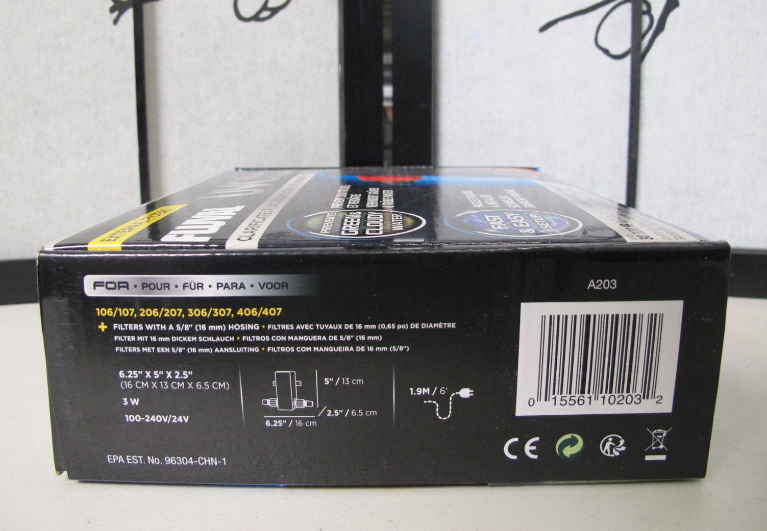 Fluval UVC In - Line Clarifier Up To 100 GAL - MagsTag