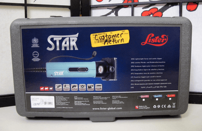 Lister Star Large Animal Clipper with Fine Blade C101 Open Box item New - MagsTag