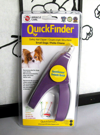 Miracle Corp 3482 QuickFinder Safety Nail Clipper for Small Dogs Up To 40 LBS - MagsTag