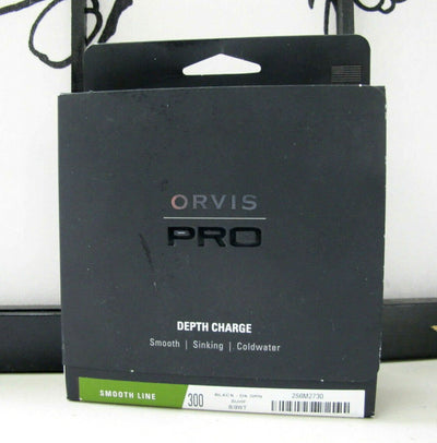 ORVIS Pro "Depth Charge" 3D Smooth Fish Line 300 Weight - MagsTag