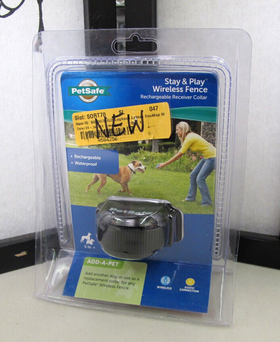 PetSafe Stay & Play Wireless Fence Rechargeable Receiver Collar - MagsTag