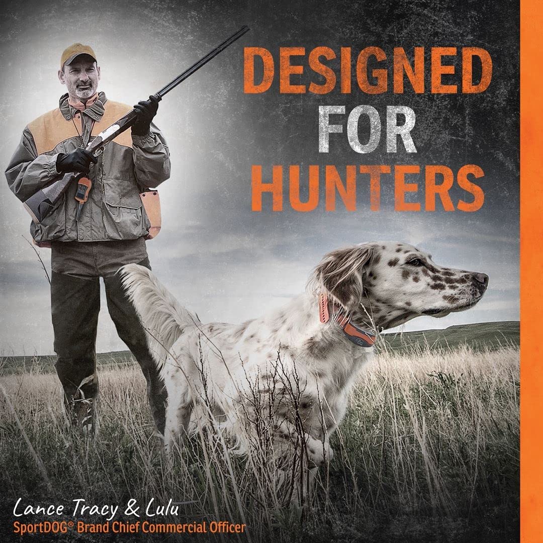 Sportdog Brand Sporthunter 1825X Remote Trainer - Rechargeable Dog Training Collar with Shock, Vibrate, and Tone - 1 Mile Range - SD - 1825X - MagsTag