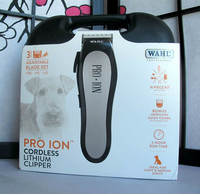 Wahl Pro Ion Lithium Rechargeable Animal Clipper Kit - MagsTag