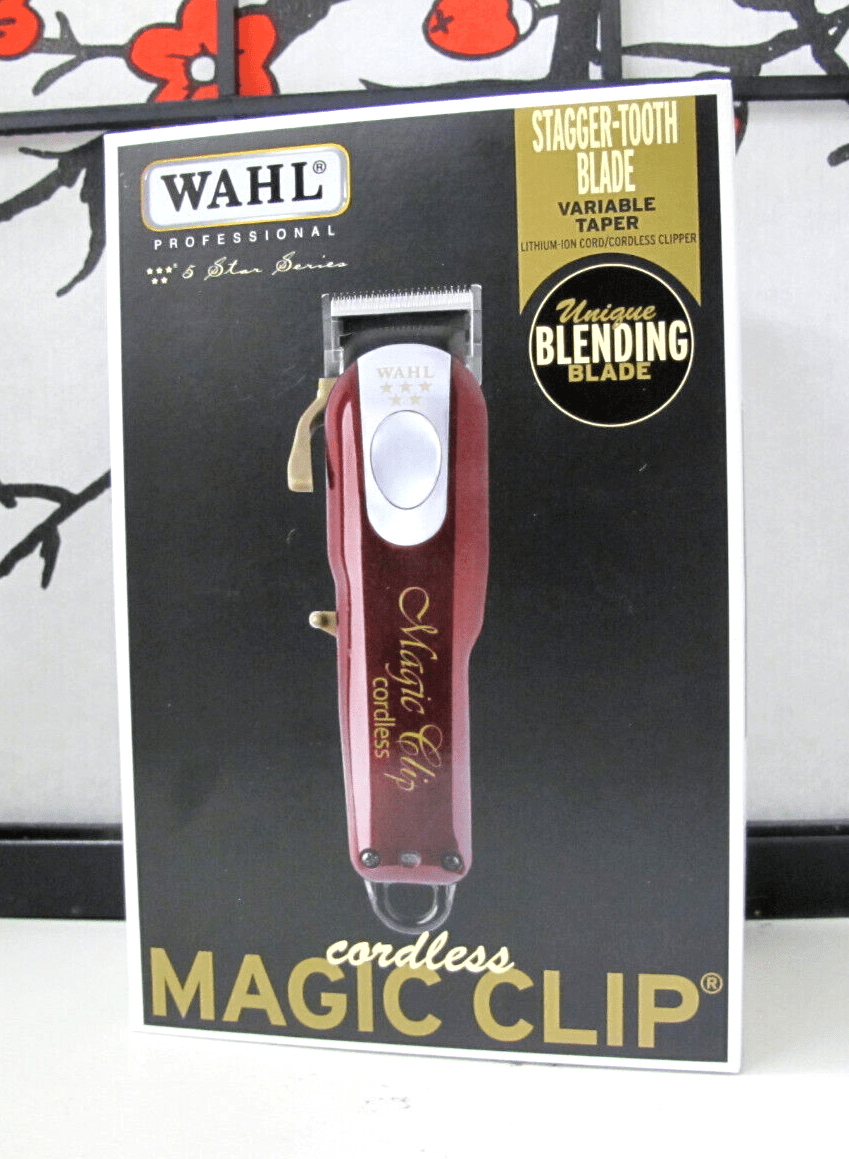 Wahl Professional 5 Star Cordless Magic Clip Hair Clipper - MagsTag