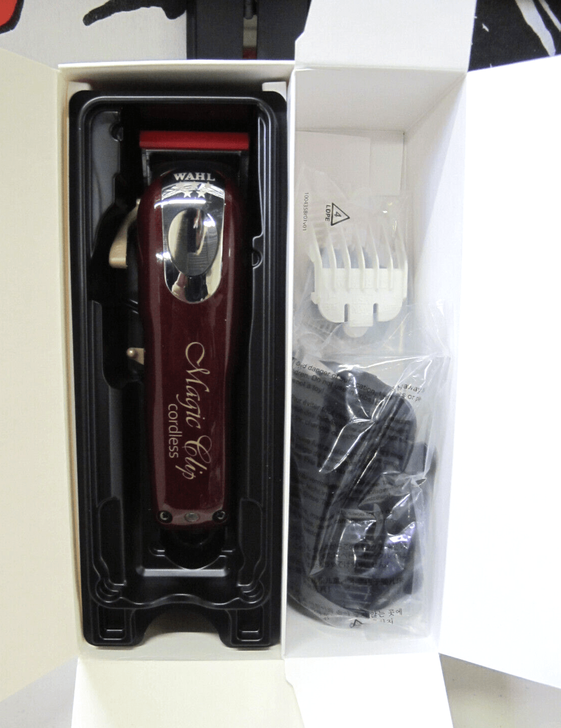 Wahl Professional 5 Star Cordless Magic Clip Hair Clipper - MagsTag