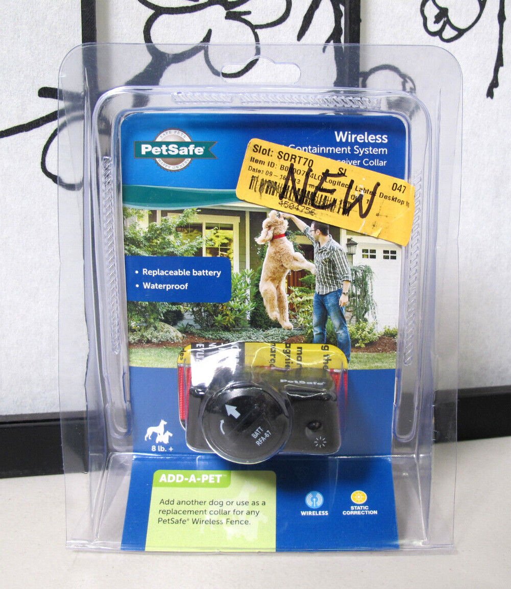 Wireless Pet Containment System Receiver Collar PIF - 275 - 19 - MagsTag