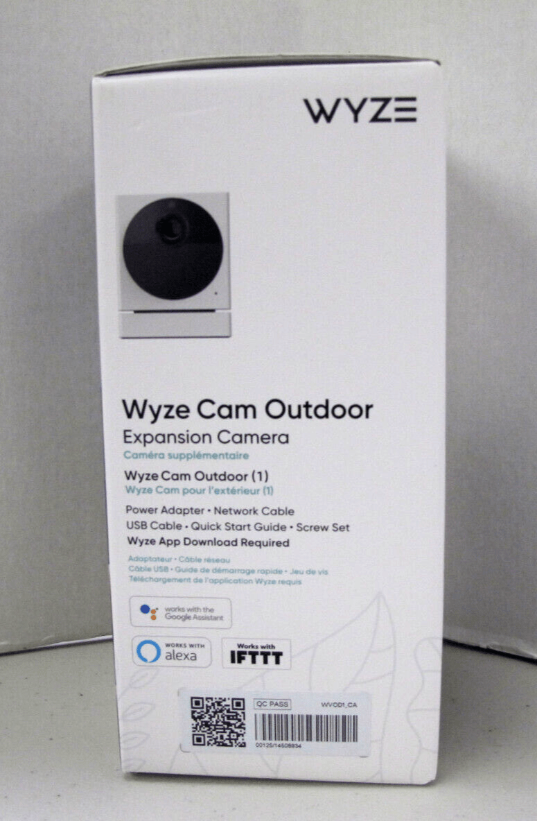 WYZE Wireless Outdoor 1080p Wi - Fi Surveillance Camera Add - On Unit - MagsTag